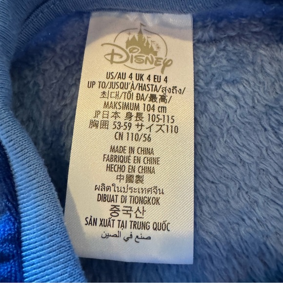 Disney Store Stitch Pjs For Kids, Lilo and Stitch size 4T - Picture 6 of 6